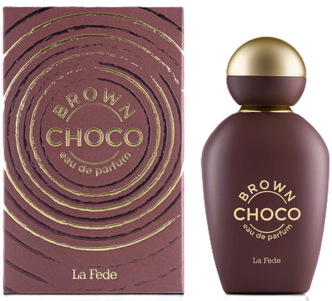 Khadlaj La Fede Choco Brown Eau De Parfum Spray, 3.4 Ounce (Unisex)