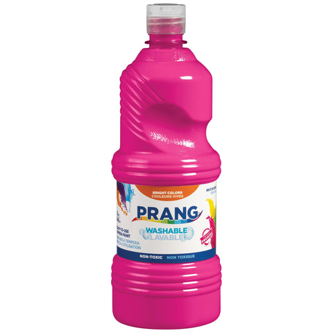 Prang Washable Tempera Paint, Magenta, 32 Oz., 1 Count