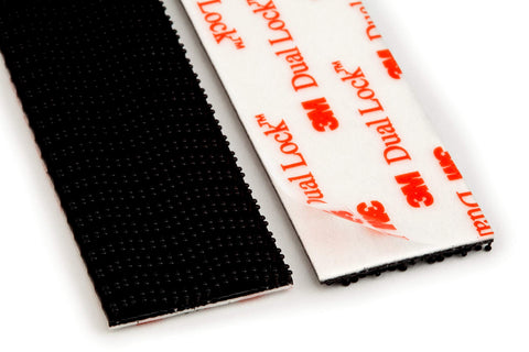 Scotch Mounting, Fastening & Surface Protection RFD7091 Interlocking Fasteners Strips,4, Black,2 count