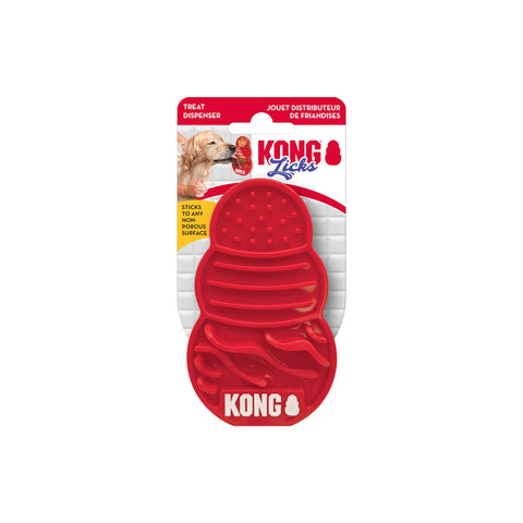 KONG Licks Mat Treat Dispenser with Ridges and Grooves (Small)