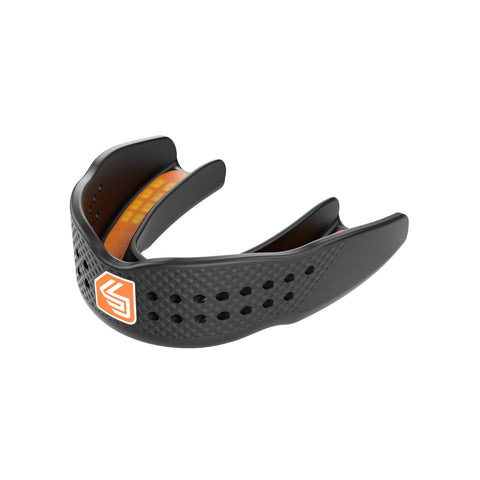 Shock Doctor Mouthguard Superfit – Easy-Fit Strap/Strapless mouthguard – Low Profile Fit Perfect for Basketball, Hockey, Lacrosse, All Sport