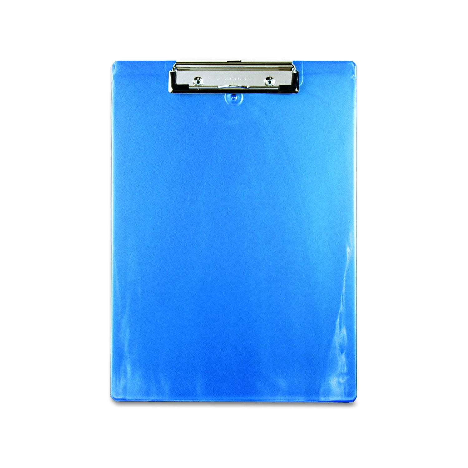 Saunders Recycled Plastic Clipboard, 0.5-Inch Capacity, Holds 8.5 x 12 Inches, Ice Blue (00439), Letter
