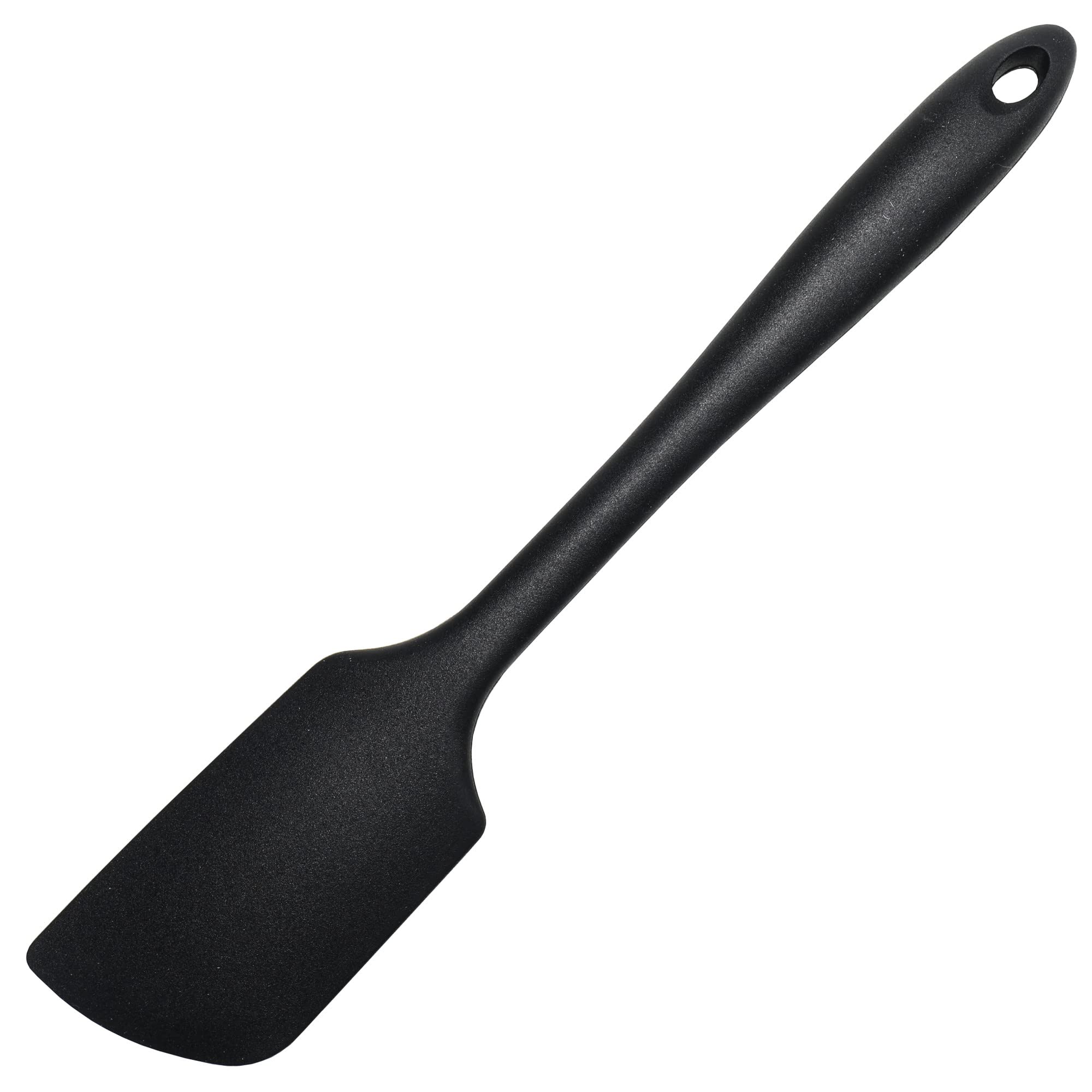 Chef Craft Premium Silicone Angled Spatula, 11 inch, Black