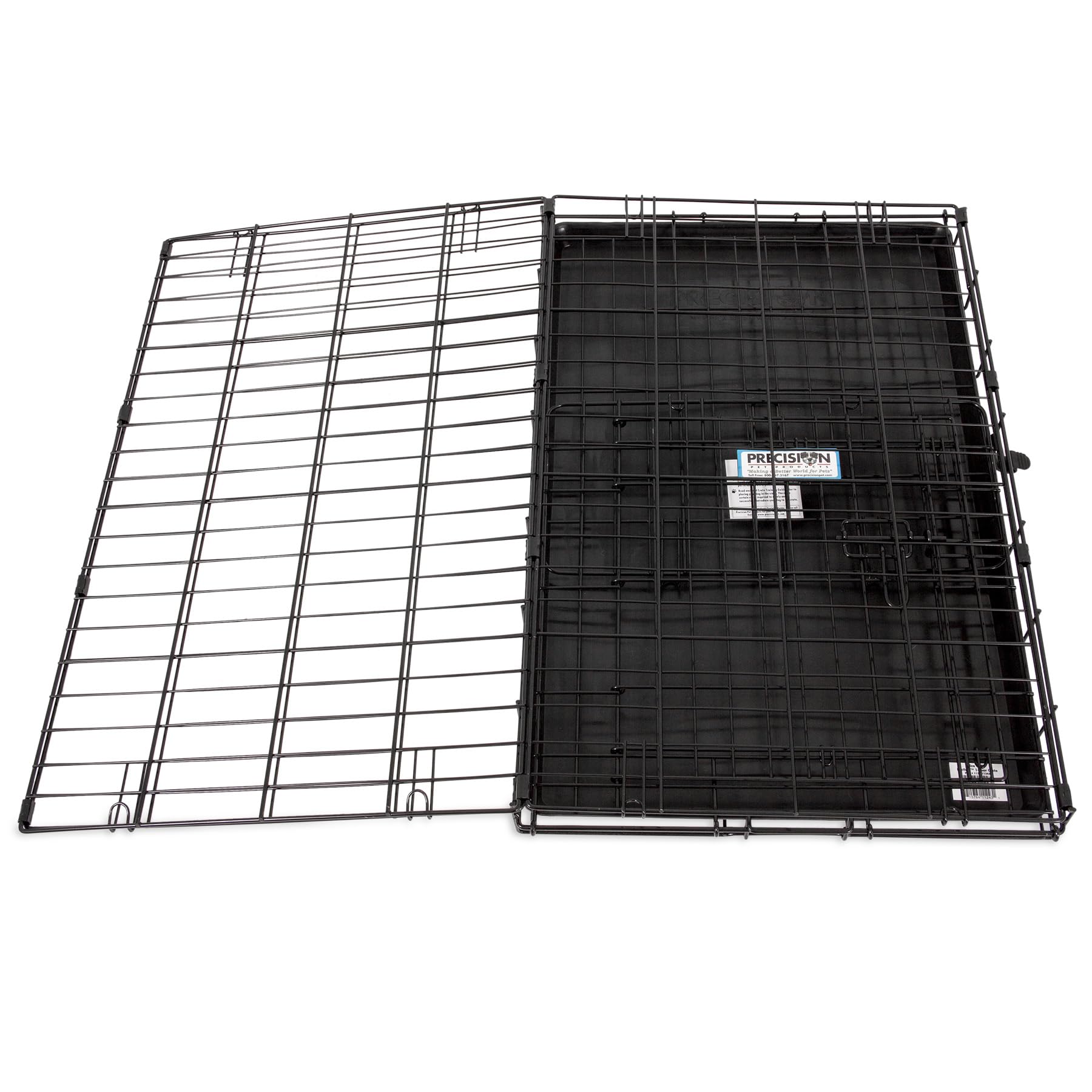 Precision Pet Products One Door Provalue Wire Dog Crate, 30 Inch, For Pets 30-50 lbs, With 5-Point Locking System