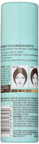 L'Oreal Paris Magic Root Cover Up Gray Concealer Spray, Dark Brown, 2 oz.(Packaging May Vary)