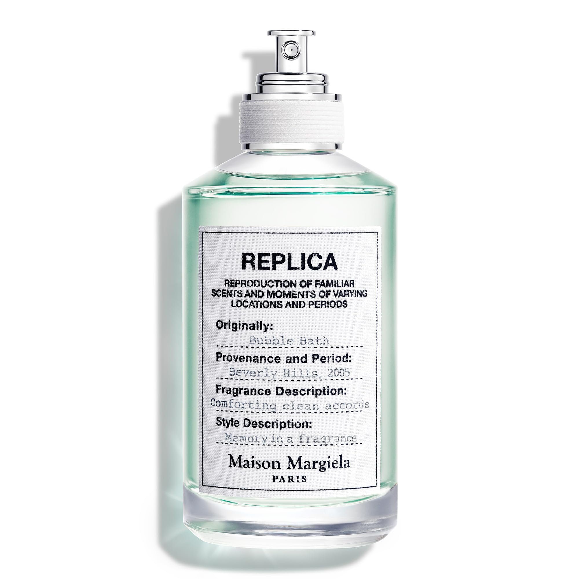 Maison Margiela - Replica - Bubble Bath Eau de Toilette - Fresh Fragrance - With Soap Bubbles, Rose & Coconut Milk - 3.4 Fl Oz