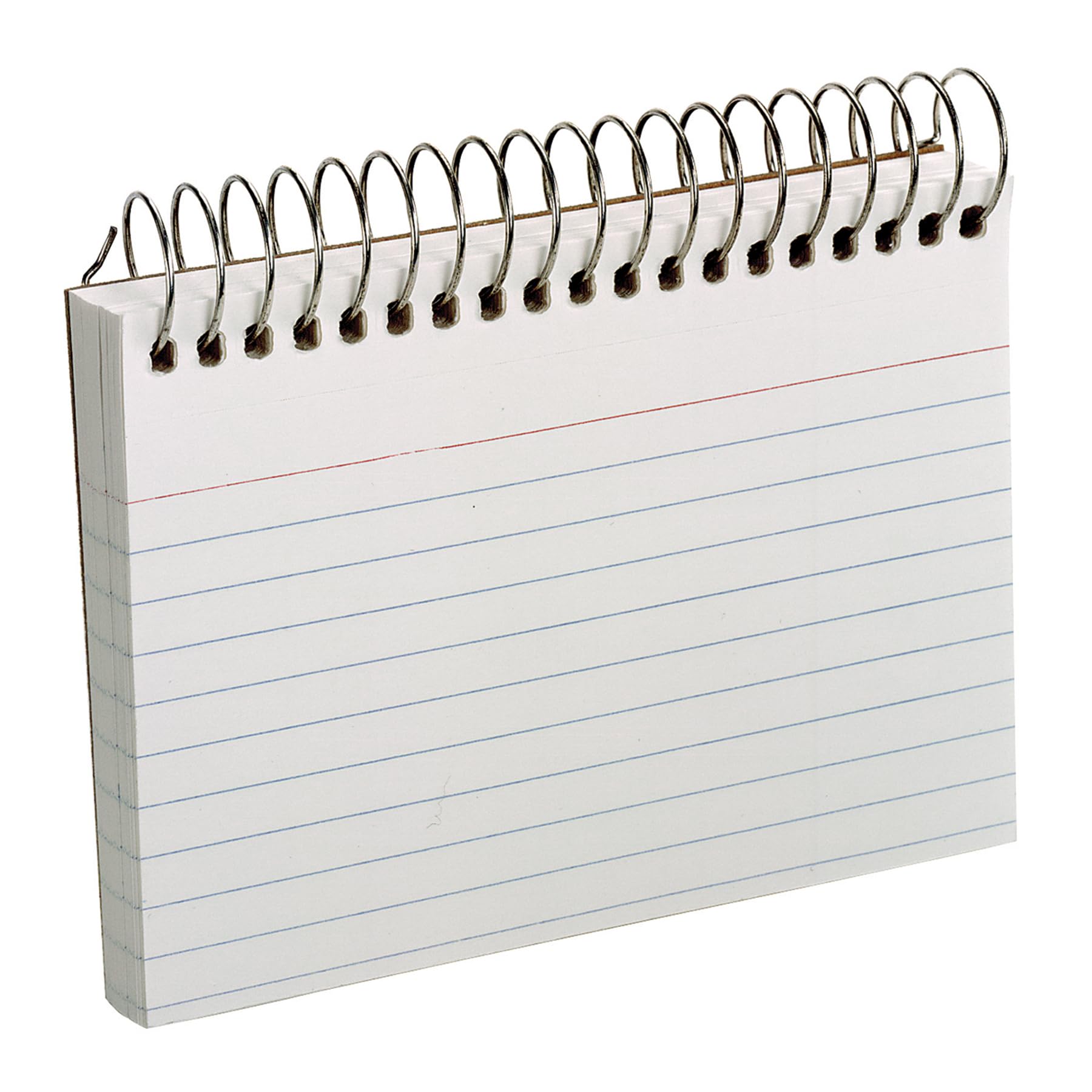 Oxford Premium-Weight Index Cards, Spiral, Ruled, 3 x 5 Inches, White, 50 Cards per Pack, 1 Pack (40282)