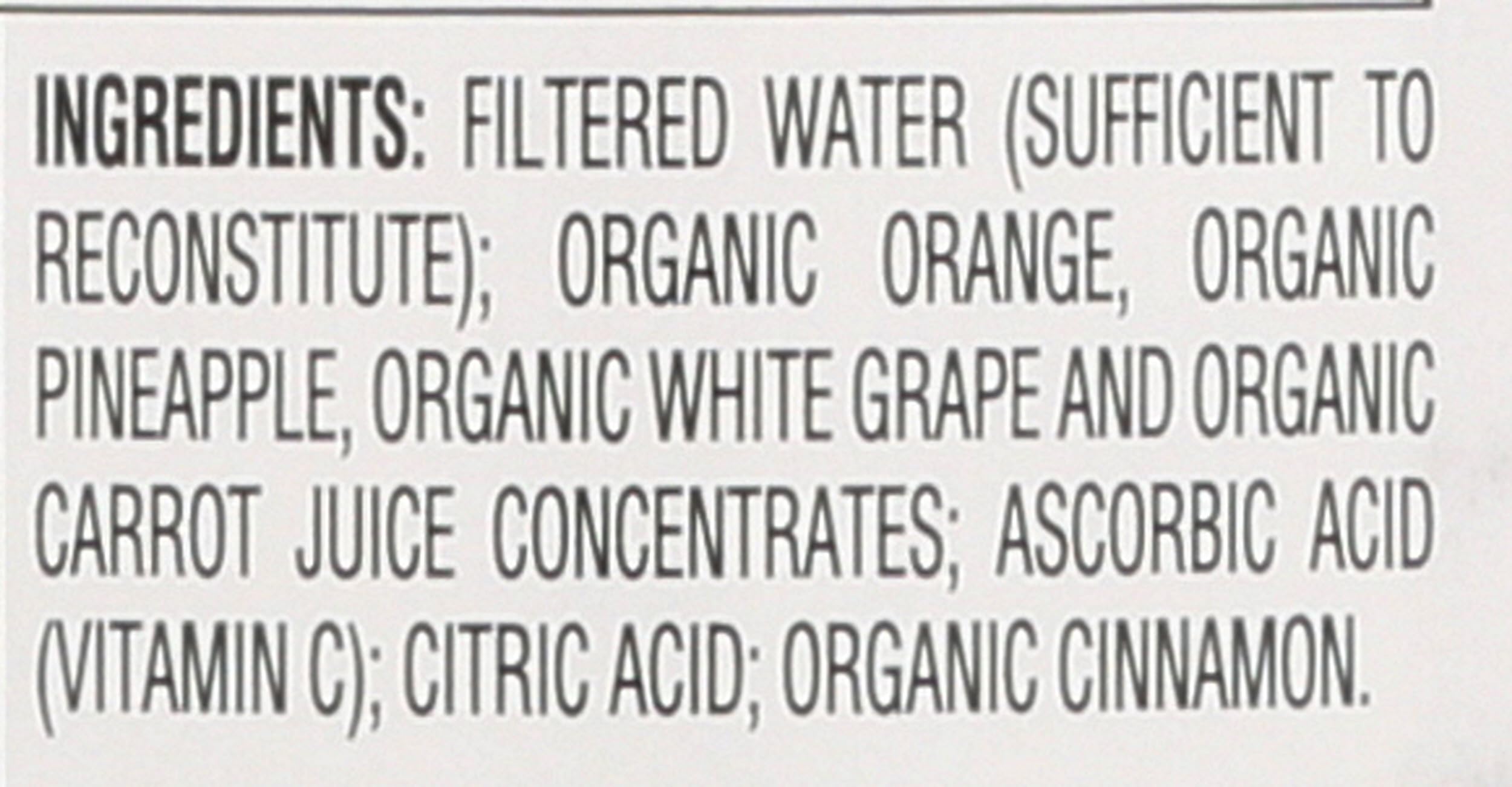 R.W. Knudsen Family Organic Orange Carrot Juice Blend, 32 Ounces (Pack of 6)