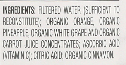 R.W. Knudsen Family Organic Orange Carrot Juice Blend, 32 Ounces (Pack of 6)