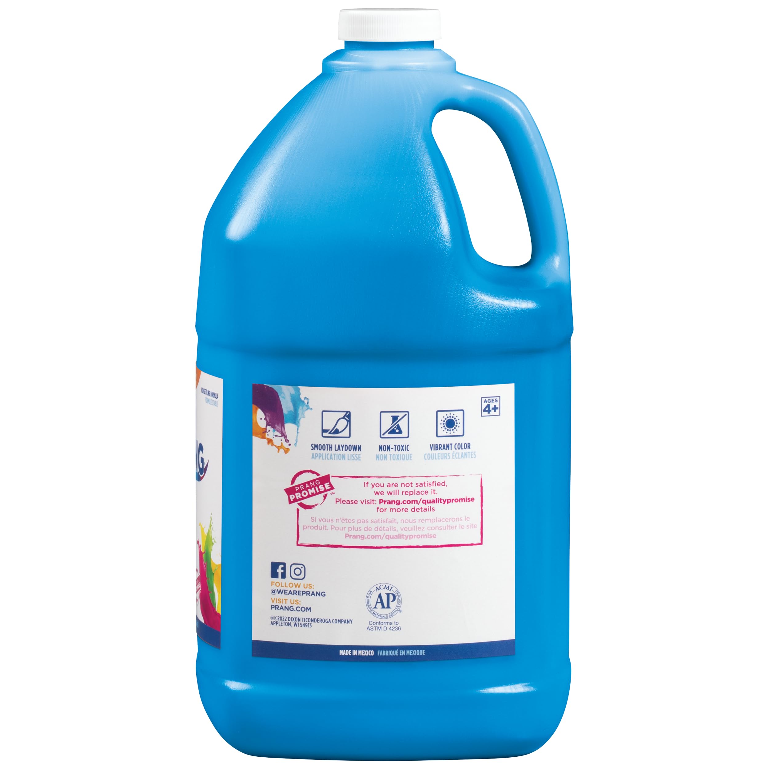 Prang Ready-to-Use Tempera Paint, Turquoise, 1 Gal., 1 Count