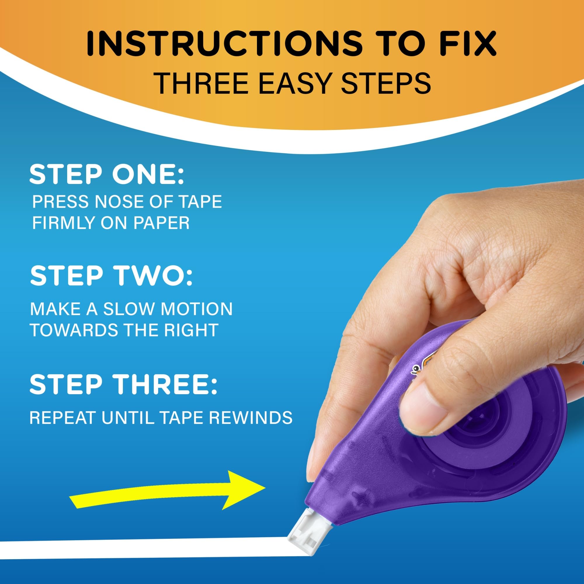 BIC BICWOTAPP11 Wite-Out EZ Correct Correction Tape