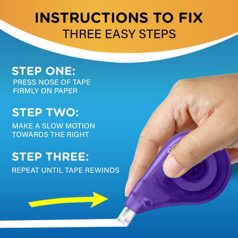 BIC BICWOTAPP11 Wite-Out EZ Correct Correction Tape