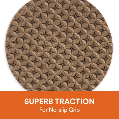 Scotch Gripping Pads Value Pack, Round, Brown, Assorted Sizes, 36 Pads/Pack (SP941-NA)