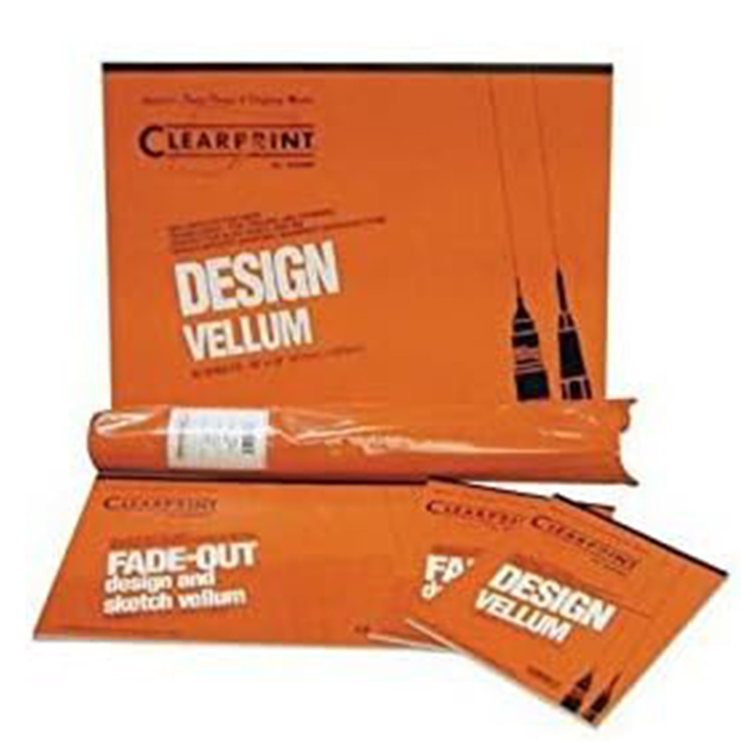 Clearprint Vellum Sheets with Engineer Title Block, 11x17 Inches, 16 lb., 60 GSM, 1000H 100% Cotton, 100 Sheets/Pack, Translucent White (10221516)