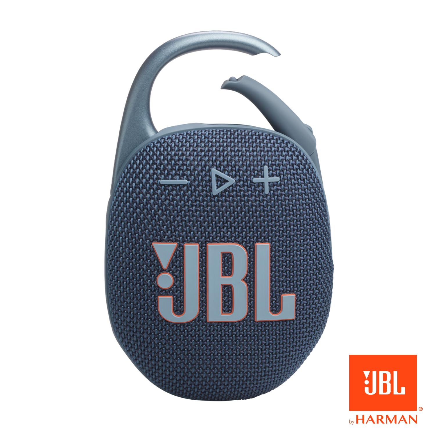 JBL Clip 5 - Ultra-Portable, Waterproof & Dustproof Bluetooth Speaker, Big JBL Pro Sound with Punchy bass, Integrated Carabiner, Up to 12 Hours of Play, Made in Part with Recycled Materials (Blue)