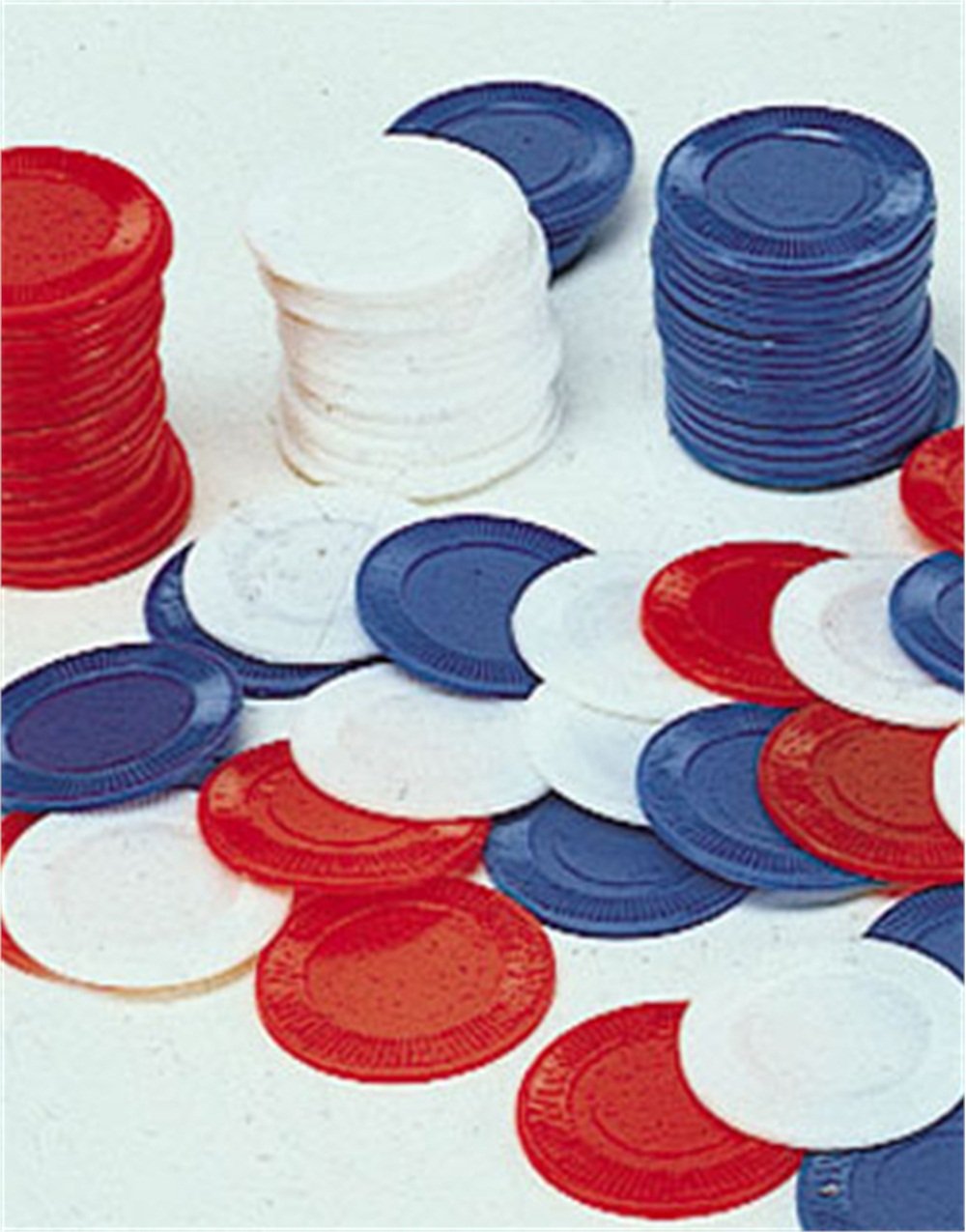 Poker Chips Card Game (100 Bags), Blue