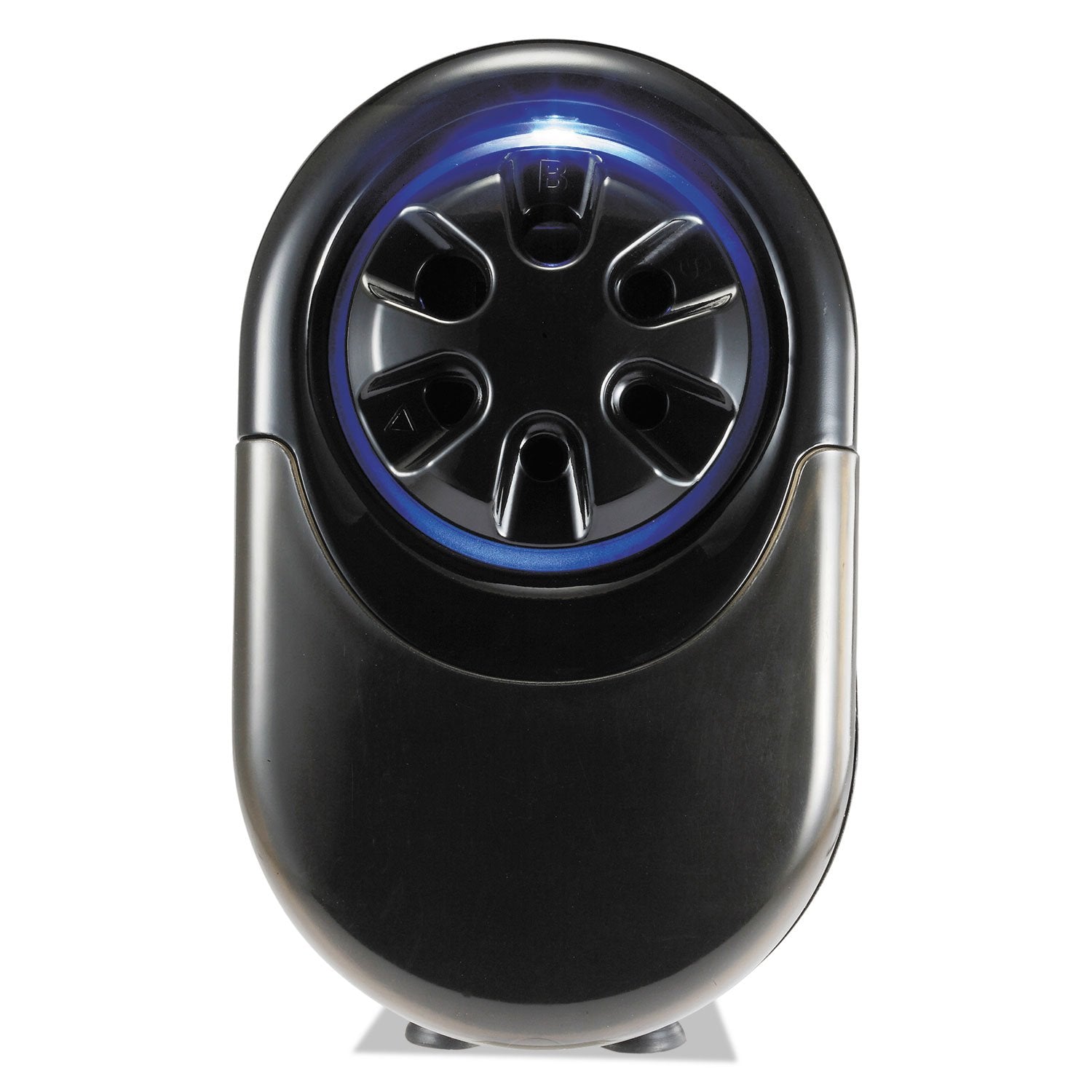 Bostitch Office QuietSharp Electric Pencil Sharpener, Heavy Duty Classroom or Office Use, Size Selector with 6 Different Sizes, Silver/Black