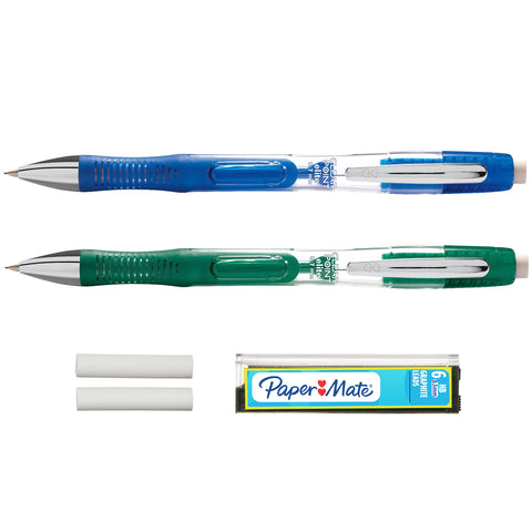 Paper Mate Clearpoint Elite Mechanical Pencil 0.7mm Starter Set 2 Pencil Set Office Supplies School Supplies Classroom Must Haves Drafting Drawing Pencils for Sketching