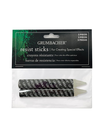 Grumbacher Resist Sticks, 2 Pack