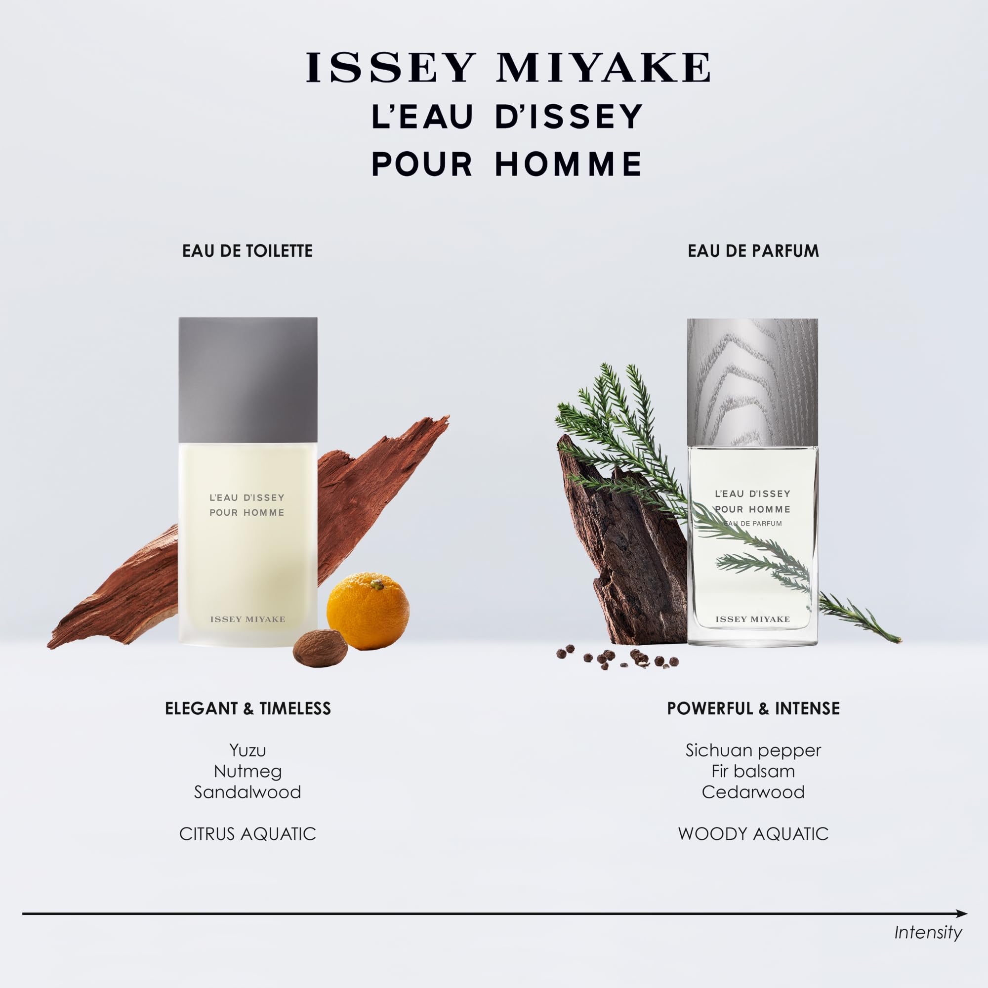 Issey Miyake L'Eau d'Issey Pour Homme Eau de Toilette - Fragrance for Men - Pure & Fresh - With Notes of Yuzu, Nutmeg & Sandalwood - 4.2 oz