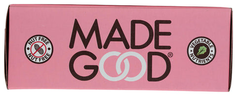 MadeGood Strawberry Crispy Squares, 6 Healthy Snacks, 0.78oz