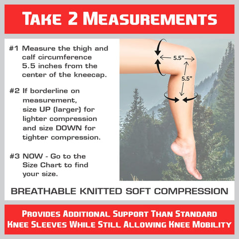 TechWare Pro Knee Brace for Women & Men - Knee Compression Sleeve for Knee Pain, Knee Support. Knee Brace for Meniscus Tear, ACL, and Arthritis with Side Stabilizers & Gel Pads (Black/Gray Large)