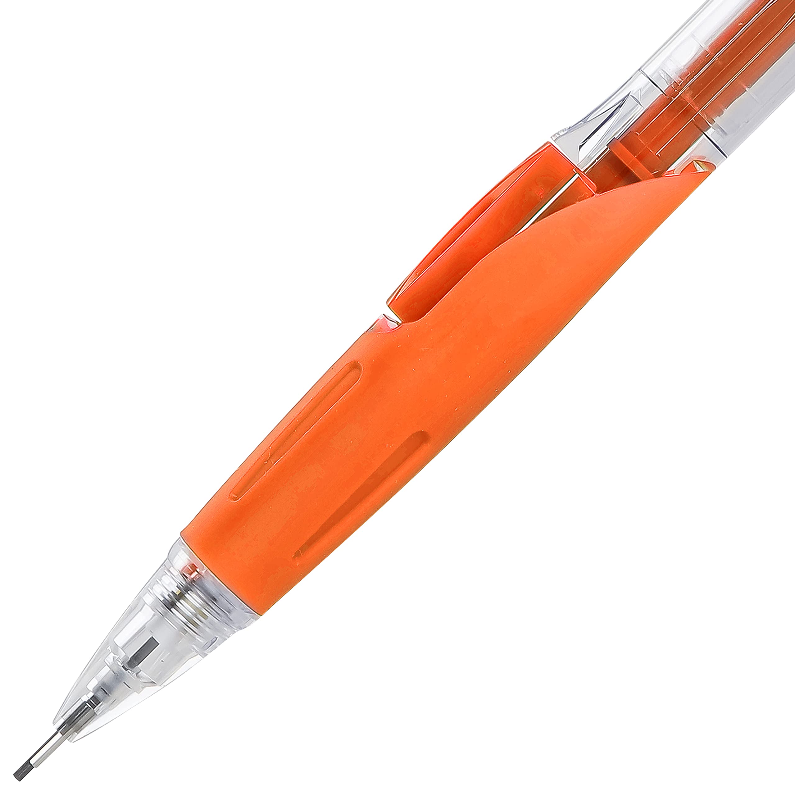 Pentel Twist Erase Click Automatic Pencil with 2 Eraser Refills and Lead, 0.7mm, Assorted Barrels, Color May Vary, 2 Pack (PD277TLEBP2)