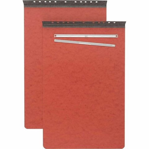 ACCO Pressboard Report Cover, Side Bound, Tyvek Reinforced Hinge, 11 x 17 Inch Sheet Size, 8.5 Inch Centers, Red (A7047078A)