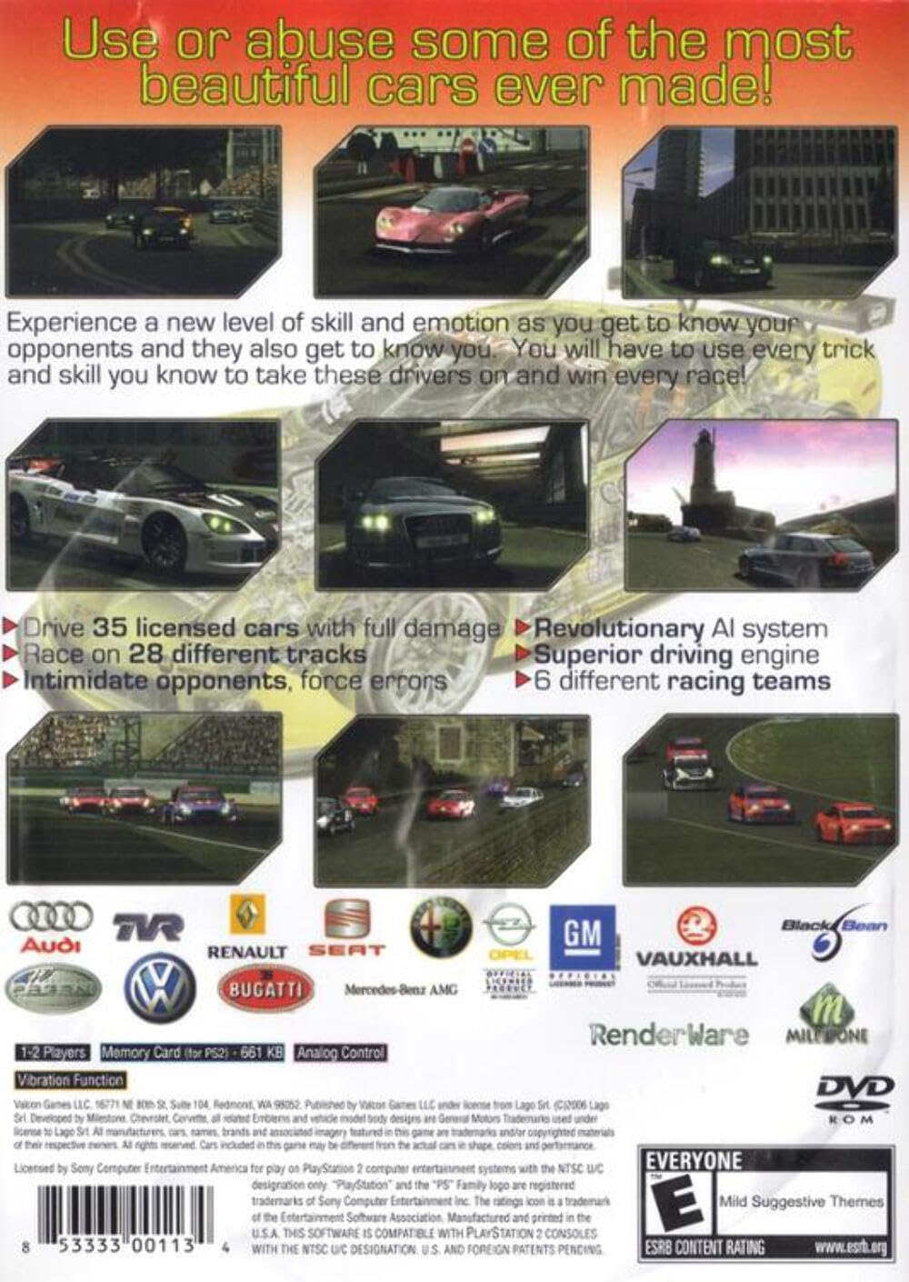 Corvette Evolution GT - PlayStation 2