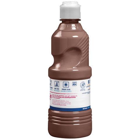 Prang Ready-to-Use Tempera Paint, Brown, 16 Oz., 1 Count