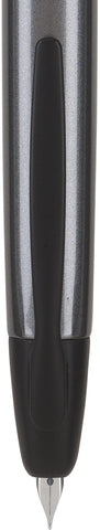 PILOT Vanishing Point Collection Refillable & Retractable Fountain Pen, Gun Metal Gray Barrel with Matte Black Accents, Blue Ink, Fine Nib (60583)