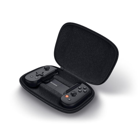 BACKBONE One Controller Case – Lightweight & Durable Backbone Case with Travel-Ready Storage for Your Mobile Gaming Controller, Molded Felt Giftable Organizer for Gamers – Black
