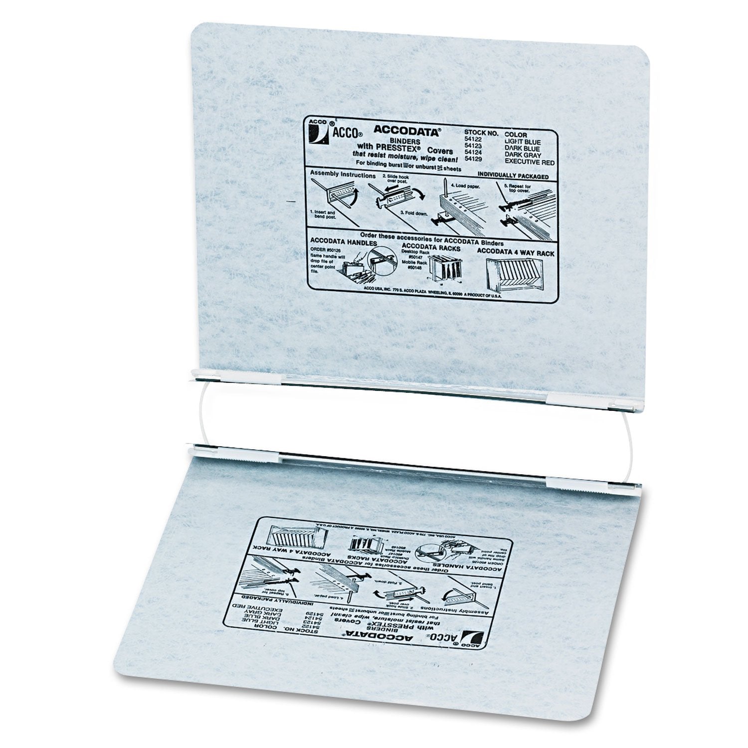 ACCO Hanging Data Binder with PRESSTEX Cover