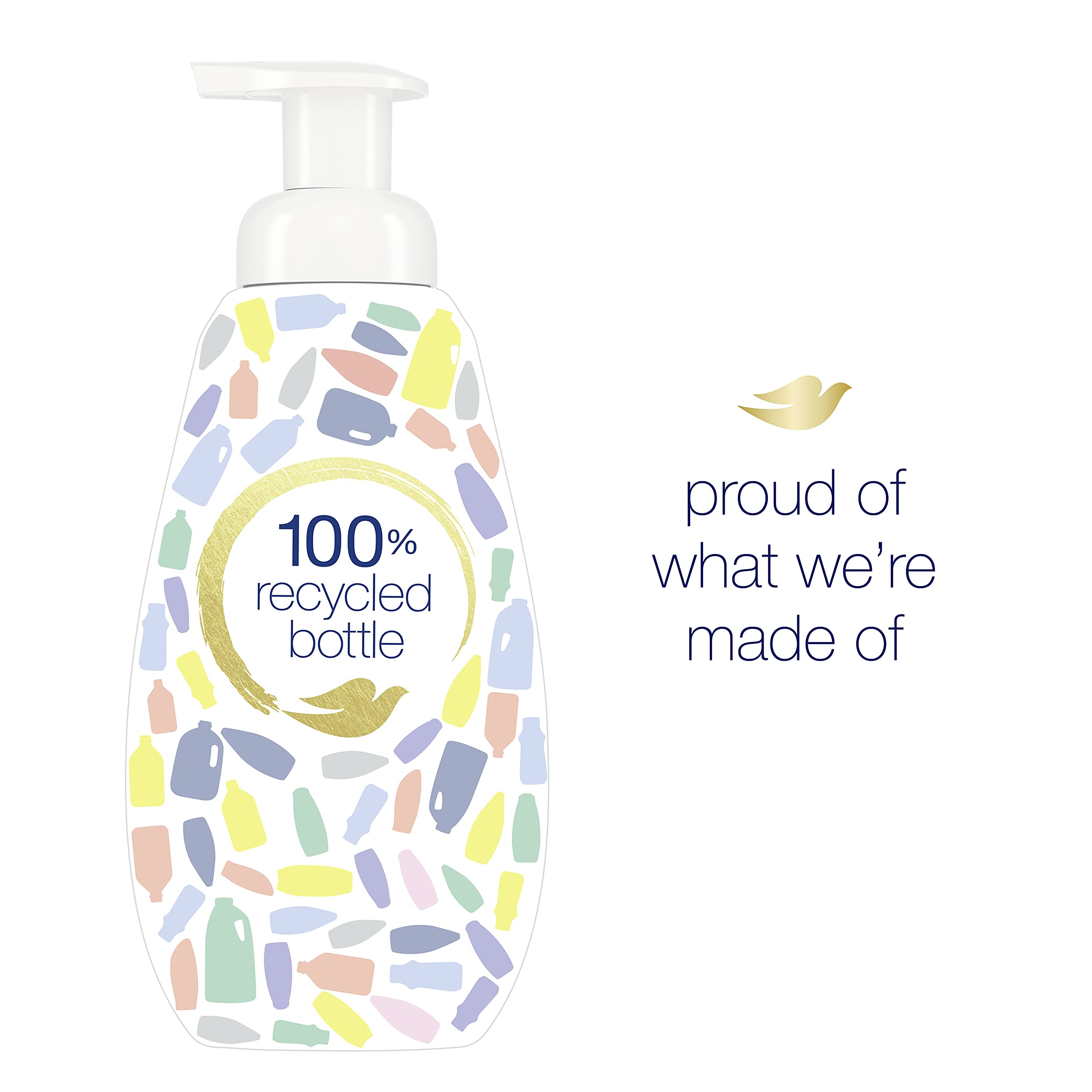 Dove Instant Foaming Body Wash for Soft, Smooth Skin Deep Moisture Cleanser That Effectively Washes Away Bacteria While Nourishing Your Skin 13.5 oz
