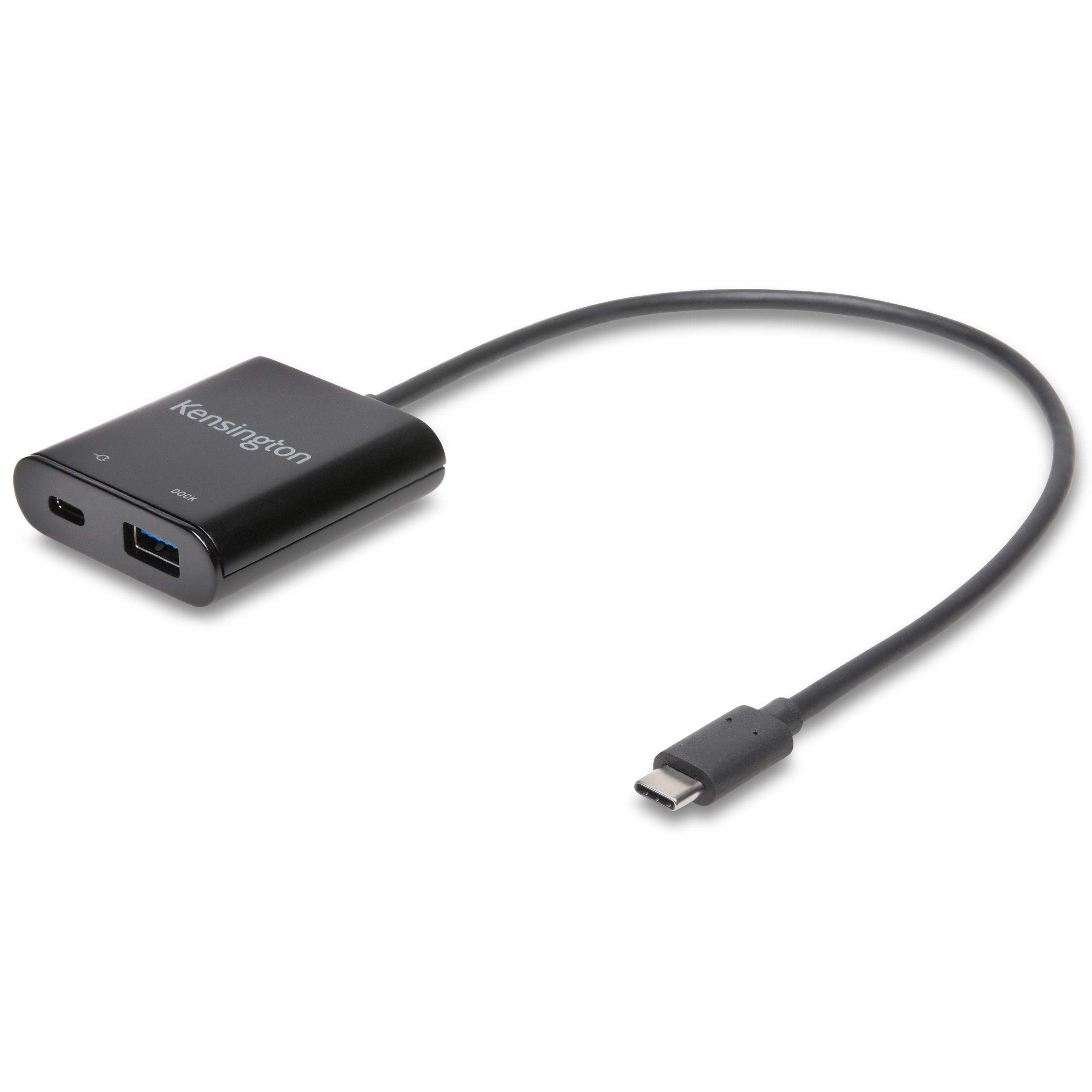 Kensington PD1000 USB-C 95W Power Delivery Dongle for USB 3.0 (Type A) Docking Stations (K39100WW)