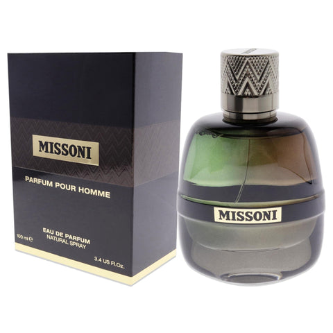 Missoni Missoni Pour Homme Men EDP Spray, 3.4 Fl Oz (Pack of 1)
