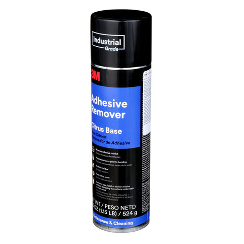 3M Adhesive Remover Citrus Base 6041, Net Wt 18.5 oz, Pale Yellow