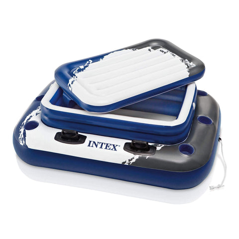 Intex 58821EP Inflatable Mega Chill II 72 Can Beverage Cooler Float w/Lid