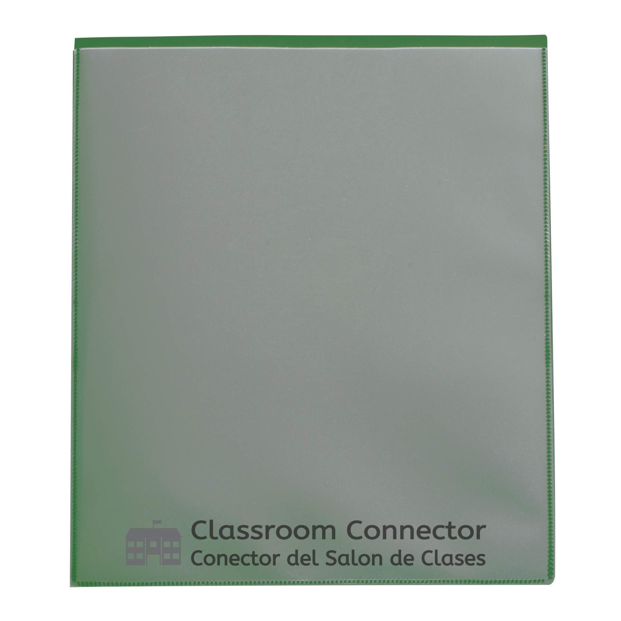 C-Line Classroom Connector School-to-Home Folders, Green, 25 per Box (32003)