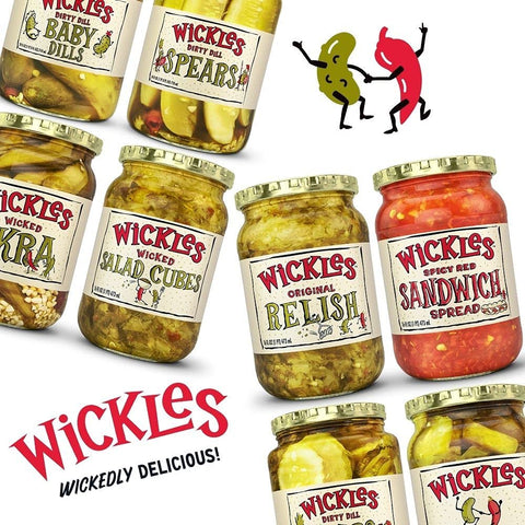Wickles Wicked Pickle Chips, 16 oz