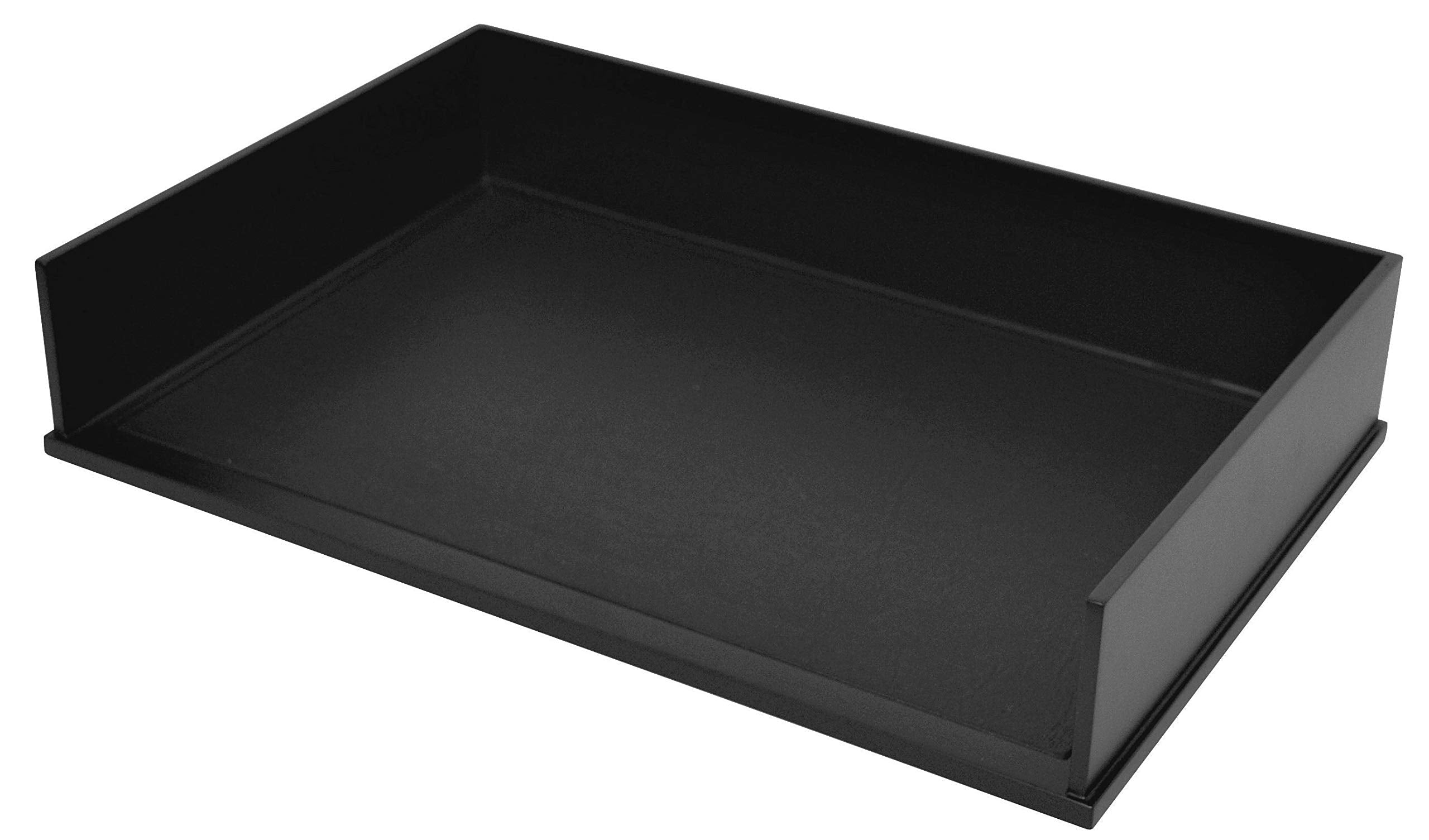 Victor Midnight Black Collection, Legal Size Letter Tray, Black, (1168-5)