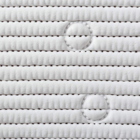 Duck Brand Clorox Cushioned Shower Mat, Non Slip Bathtub Mat with Suction Cups, 21 Inches x 21 Inches, White