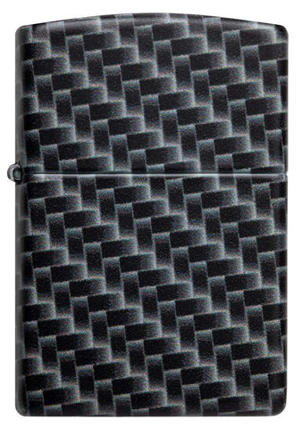 Zippo Carbon Fiber Design 540 Color Pocket Lighter, Black, One Size