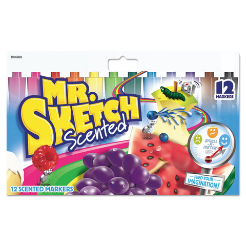 Mr. Sketch Scented Watercolor Marker SAN1905069 12/pk