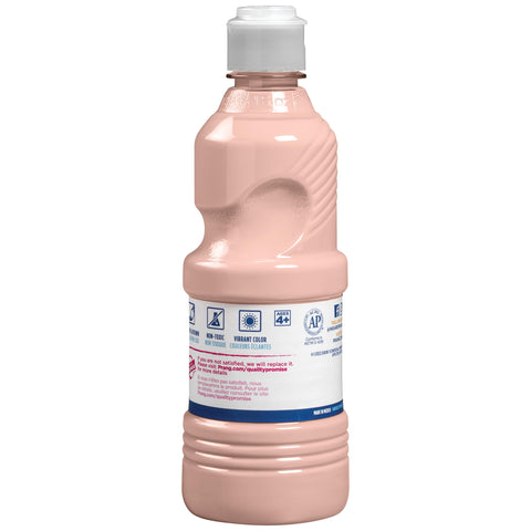 Prang Ready-to-Use Tempera Paint, Peach, 16 Oz., 1 Count