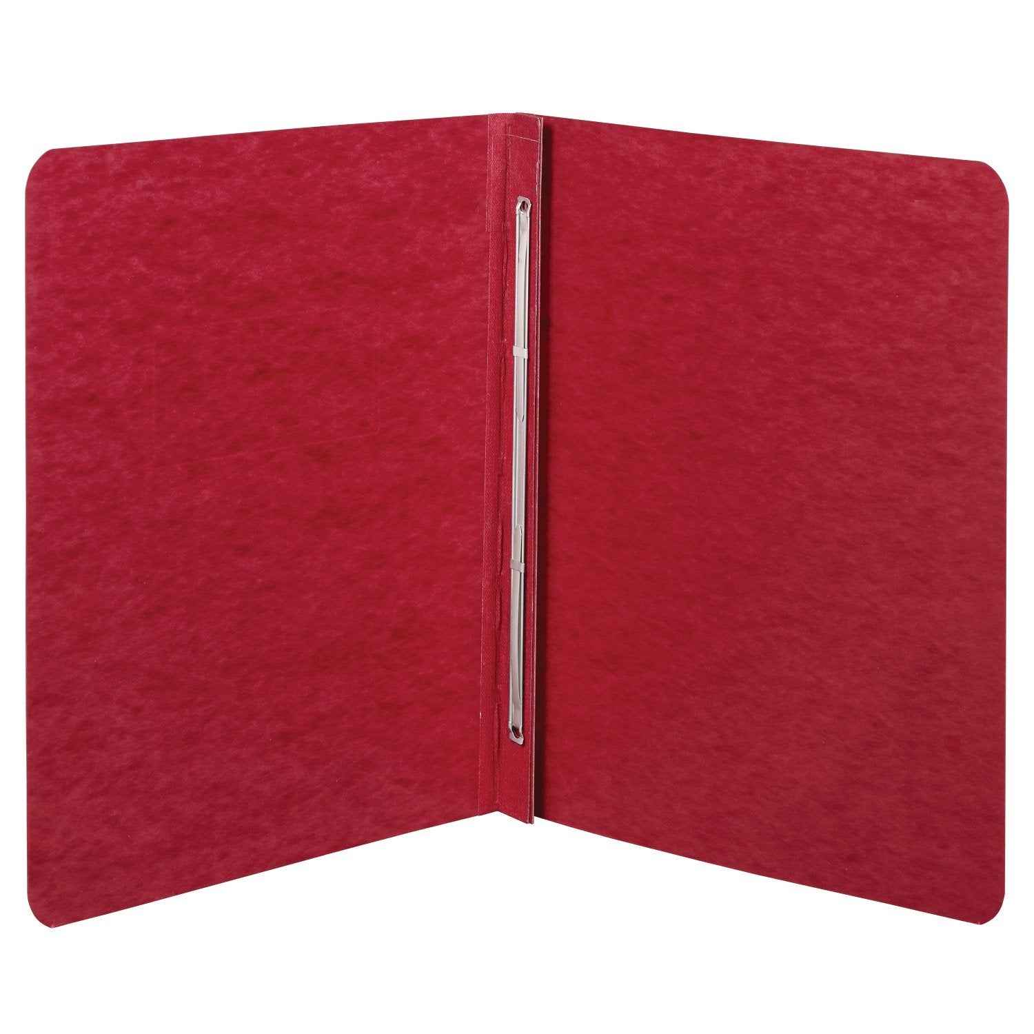 ACCO Pressboard Report Cover, Side Bound, Tyvek Reinforced Hinge, 8.5 Inch Centers, 3 Inch Capacity, Letter Size, Executive Red (A7025979A)
