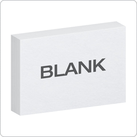Oxford Blank Index Cards, 4" x 6", White, 300 Count (1 pack) (10002EE)