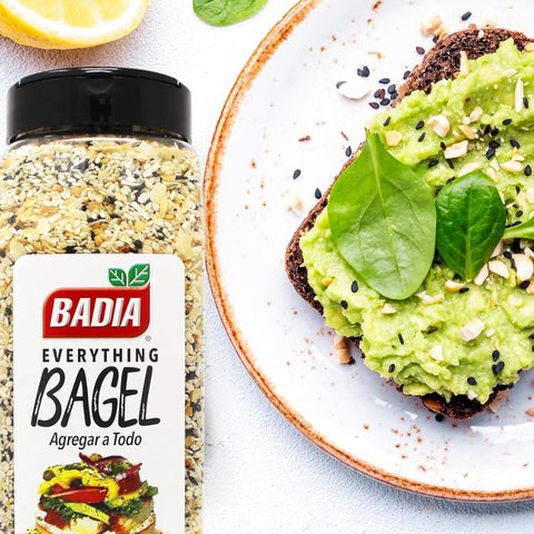 Badia Everything Bagel Seasoning Blend, 22 oz - Sesame Seed, Poppy Seed, Garlic, Onion and Salt
