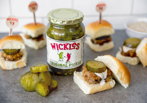 Wickles Wicked Pickle Chips, 16 oz