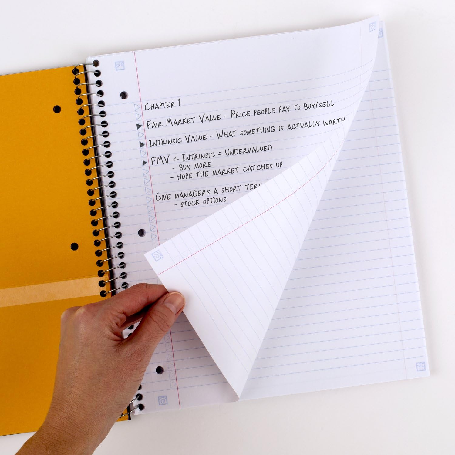 Five Star Spiral Notebook + Study App, 2 Subject, College Ruled, 8-1/2" x 11", 120 Sheets, Fights Ink Bleed, Purple, Orange, Green, Blue, Gray, Black, Color Will Vary, 1 Count (824230)